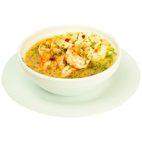 Ceviche de Camarón-Pescado